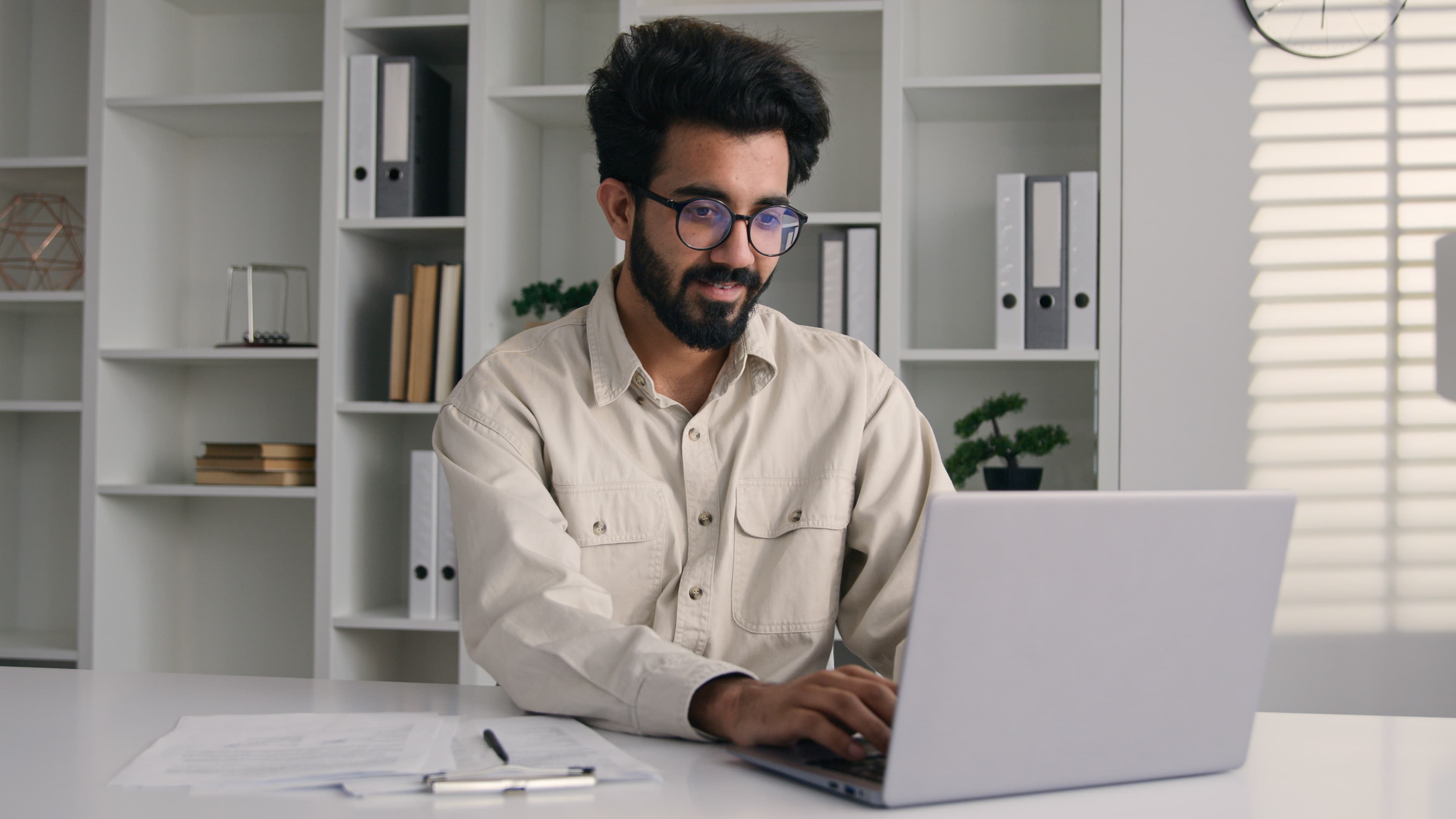 Man on laptop